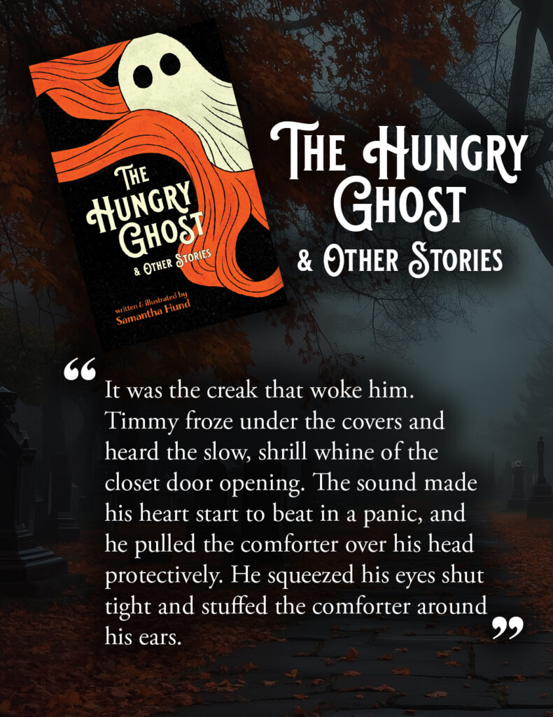 A marketing image of The Hungry Ghost and Other Stories